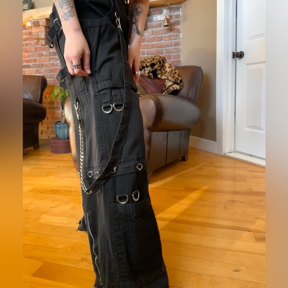 TRIPP NYC Wide Leg Baggy Chain Pant - Picture 5 of 16